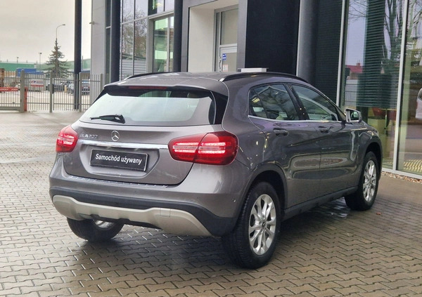Mercedes-Benz GLA cena 99900 przebieg: 78595, rok produkcji 2017 z Ciężkowice małe 106